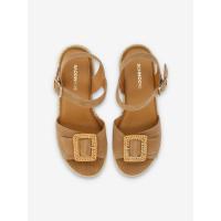 TIHANA BUCKLE W - COWSUEDE - NUTS