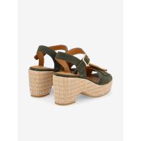 TIHANA BUCKLE W - COWSUEDE - OLIVE