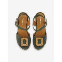 TIHANA BUCKLE W - COWSUEDE - OLIVE