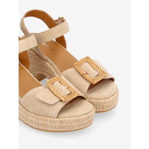 TIHANA BUCKLE W - COWSUEDE - SABLE