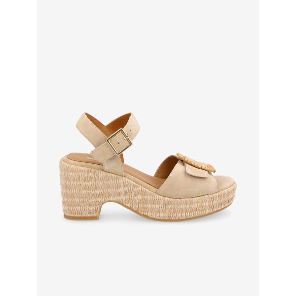 TIHANA BUCKLE W - COWSUEDE - SABLE