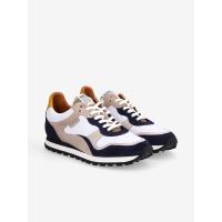 TRAX RUNNER - SUEDE/MESH - DEEP BLUE/OFF WHITE