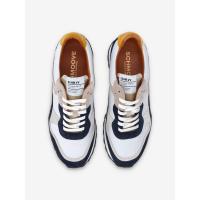 TRAX RUNNER - SUEDE/MESH - DEEP BLUE/OFF WHITE