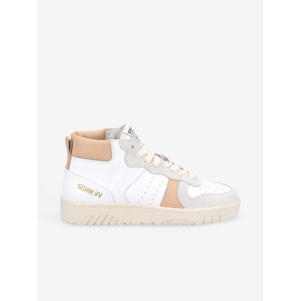 WINSTON MID W - SUEDE/NAPPA - GELO/NUDE