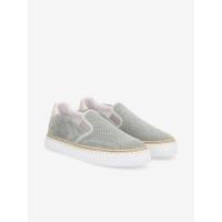 DATA SLIP ON - SUEDE PUNCH - MENTA
