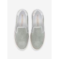 DATA SLIP ON - SUEDE PUNCH - MENTA
