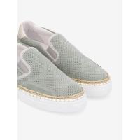 DATA SLIP ON - SUEDE PUNCH - MENTA