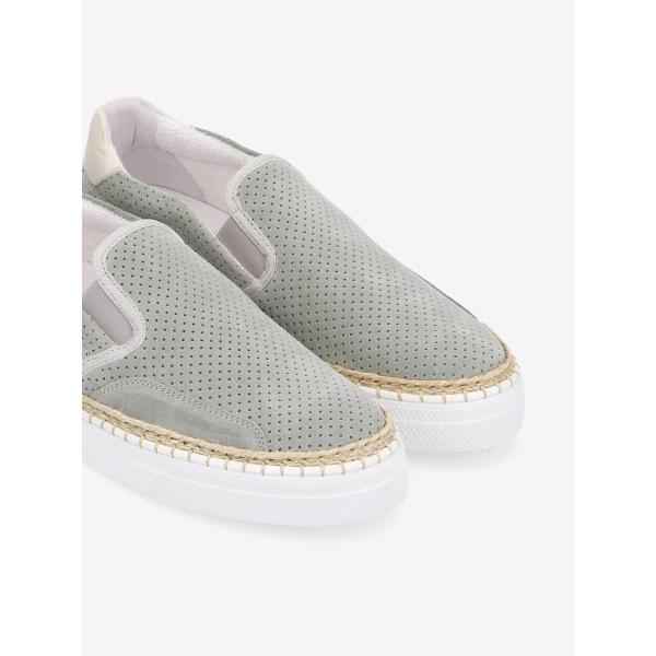 DATA SLIP ON - SUEDE PUNCH - MENTA