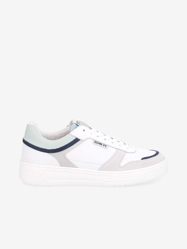SMATCH SNEAKER - NAPPA/SUEDE/NAP - WHITE/GELO/ICE