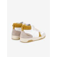 WINSTON MID - SINTRA/SUEDE - WHITE/MOUTARDE
