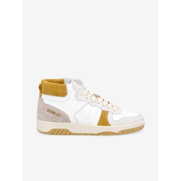 WINSTON MID - SINTRA/SUEDE - WHITE/MOUTARDE