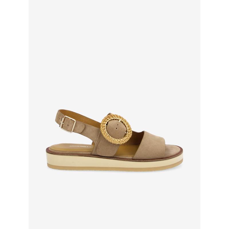 SIGUI SANDALE W - COWSUEDE - NUTS