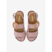 SIGUI SANDALE W - COWSUEDE - OLD PINK