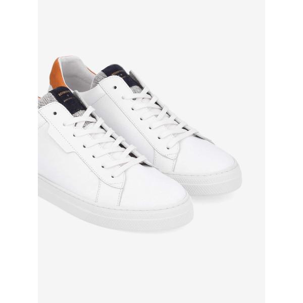 SPARK CLAY - NAPPA/T.CHEVRON - WHITE/NAVY