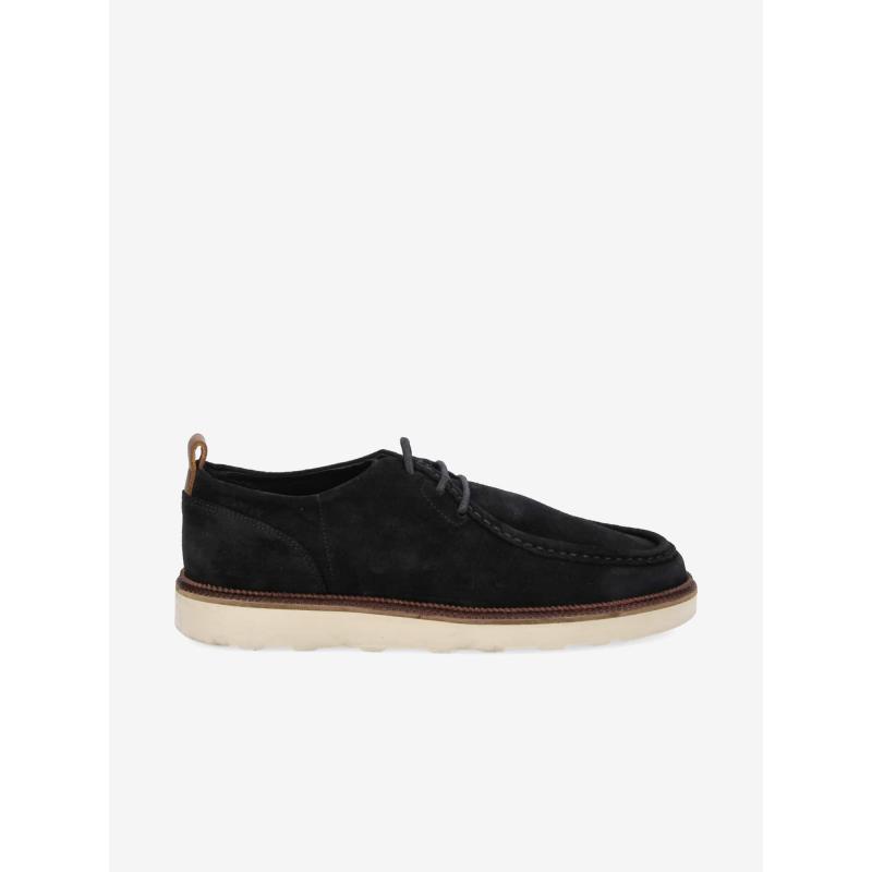 DOCK DERBY - SUEDE/CICLON - BLACK/OLD CAMEL