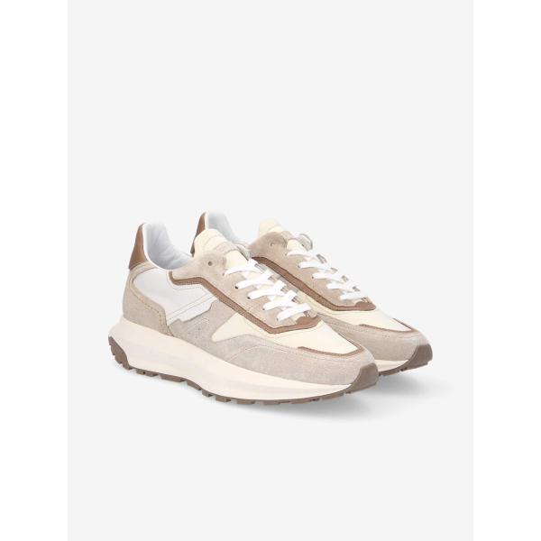 FIRE RUNNER - SUEDE/SUEDE - GREGE/BEIGE