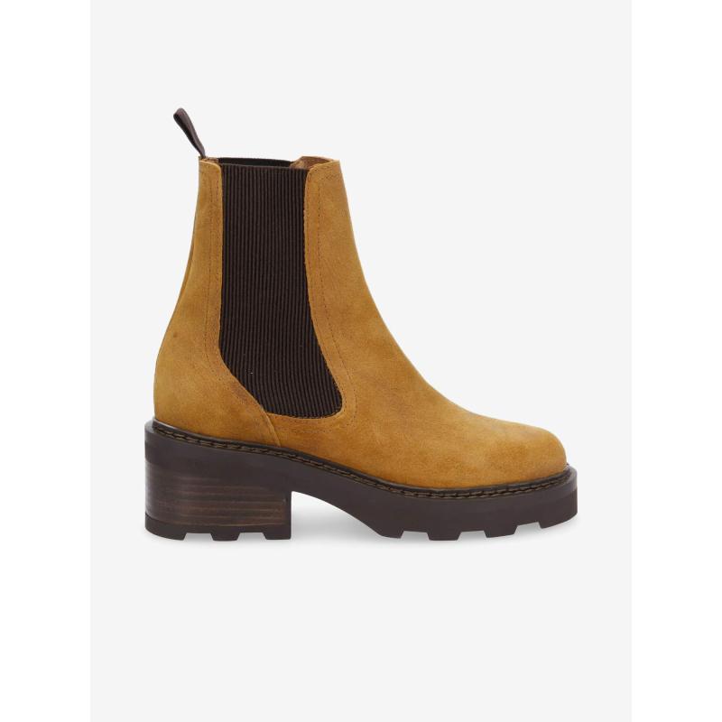 MIKE CHELSEA W - OIL SUEDE - CAMEL