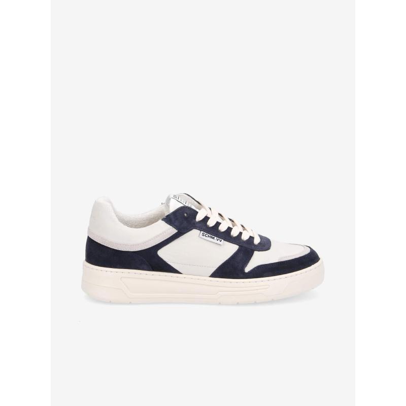 SMATCH SNEAKER - SUEDE/NAPPA - AZUL/OFF WHITE