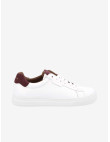 Other image of SPARK CLAY W - NAPPA/SUEDE - WHITE/BURGUNDY