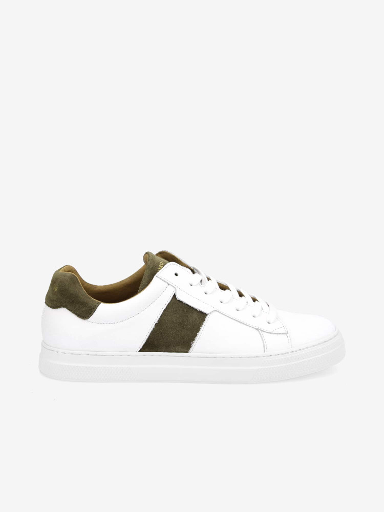 SPARK GANG - NAPPA/SUEDE - WHITE/FORET