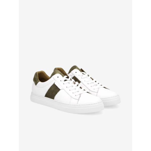 SPARK GANG - NAPPA/SUEDE - WHITE/FORET