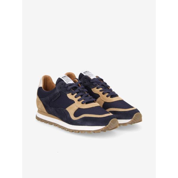 TRAX RUNNER - SUEDE/MESH - AZUL/NAVY