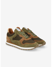 TRAX RUNNER - SUEDE/MESH - ARMY/OLIVE