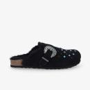 Other image of PALOMA CLOG W - SUEDE/FUR/RIVET - BLACK/BLUE