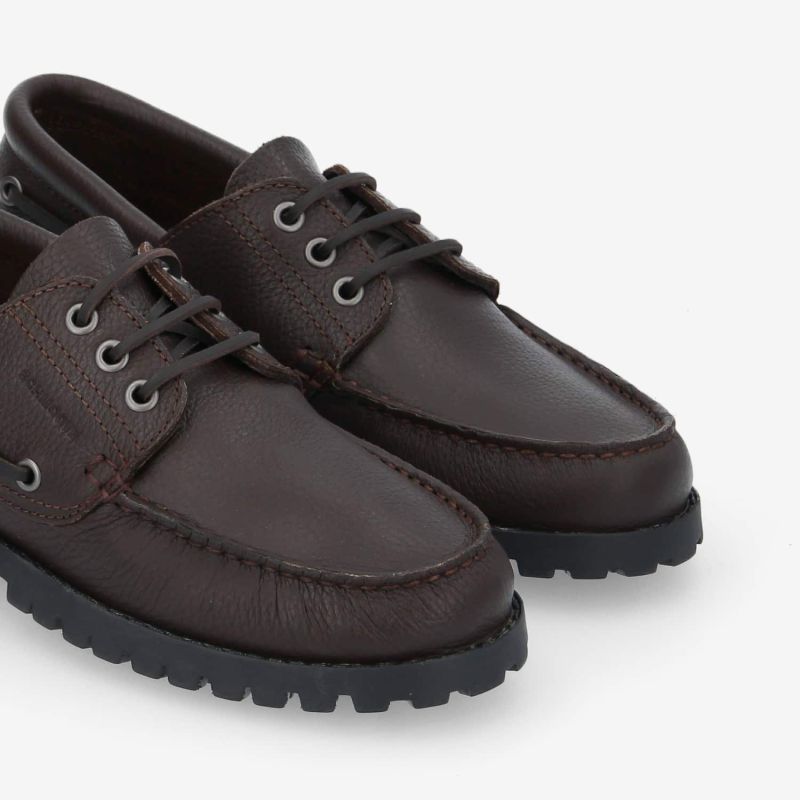Mens black leather boat shoes shop