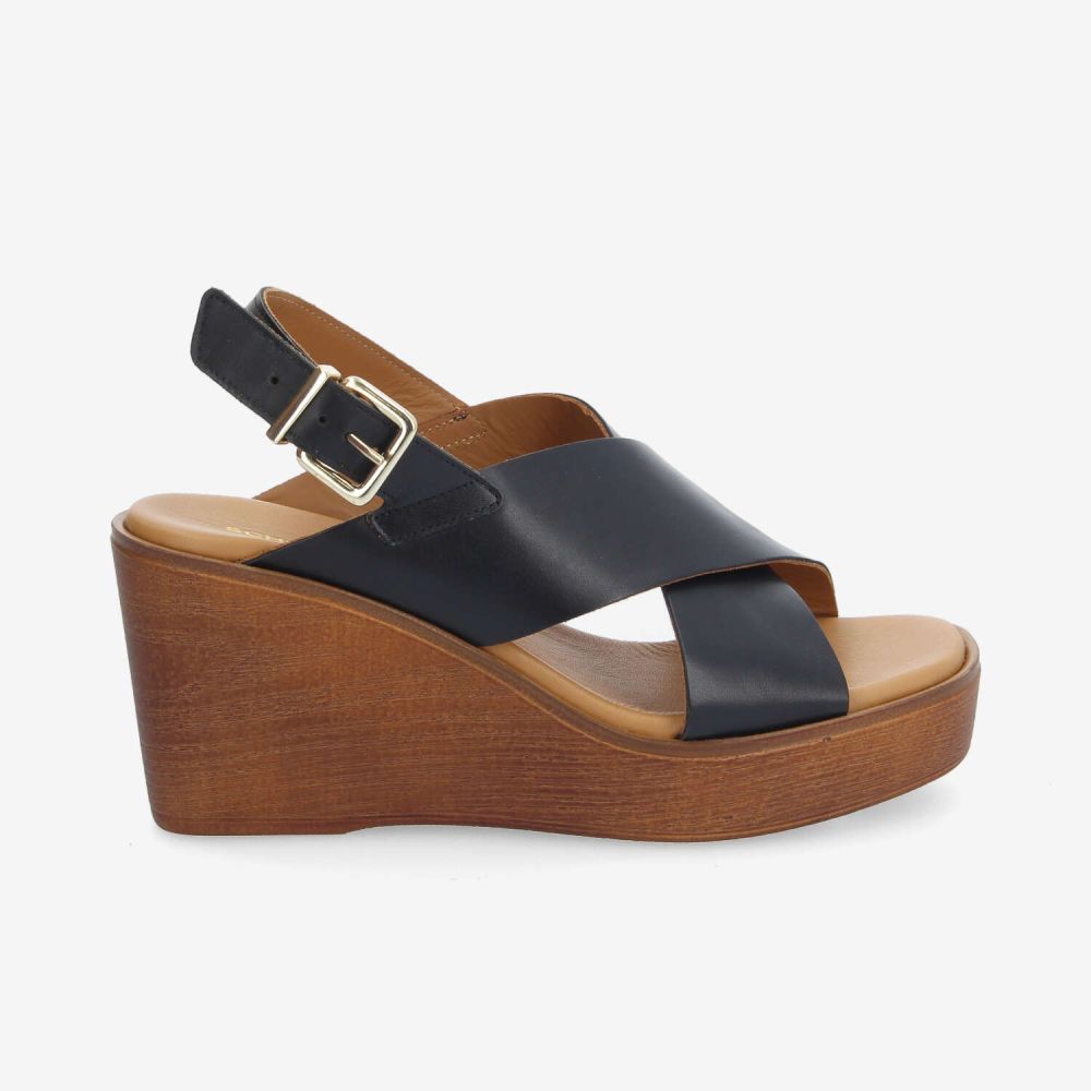 FLORES SANDALE W - NAPPA - NOIR