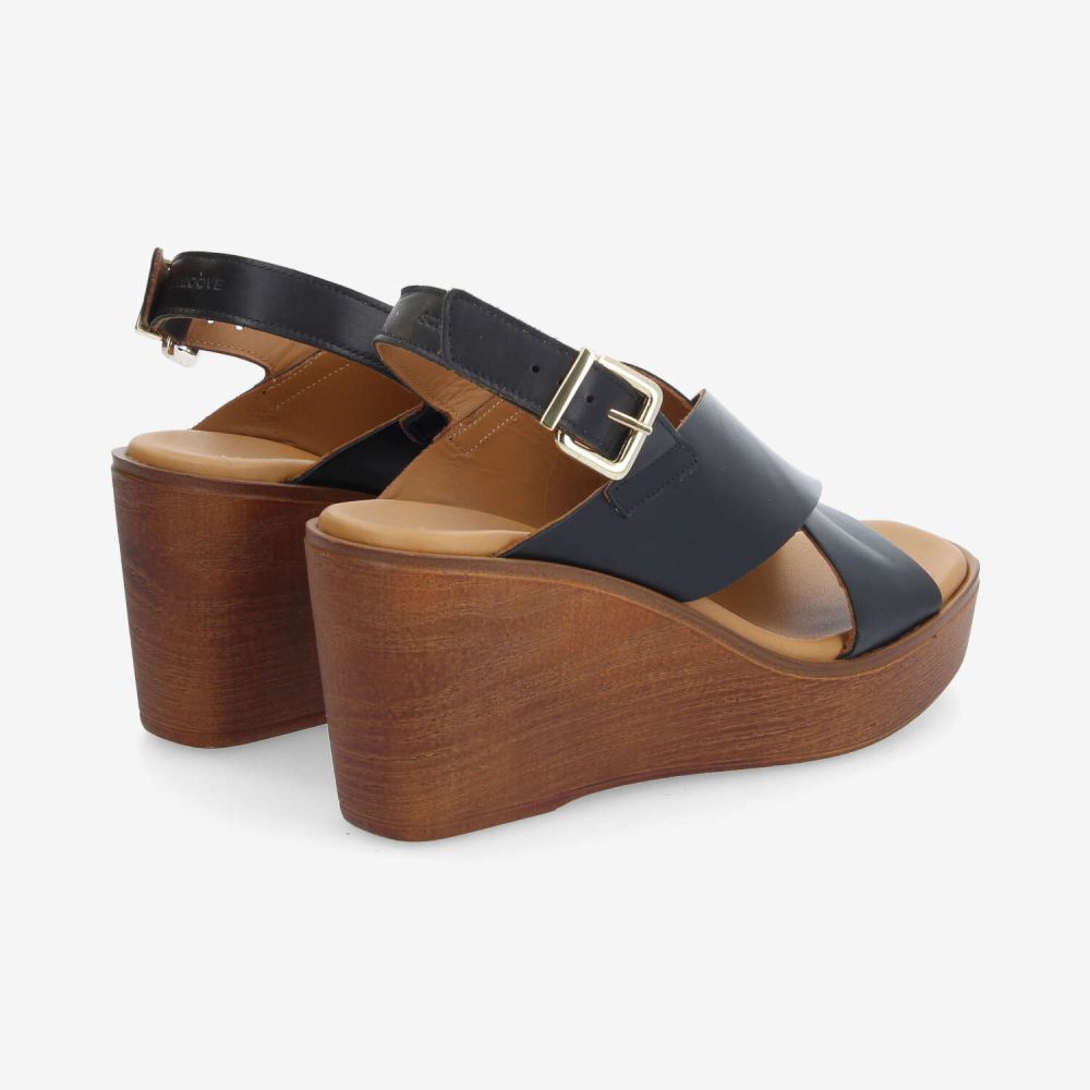 FLORES SANDALE W - NAPPA - NOIR