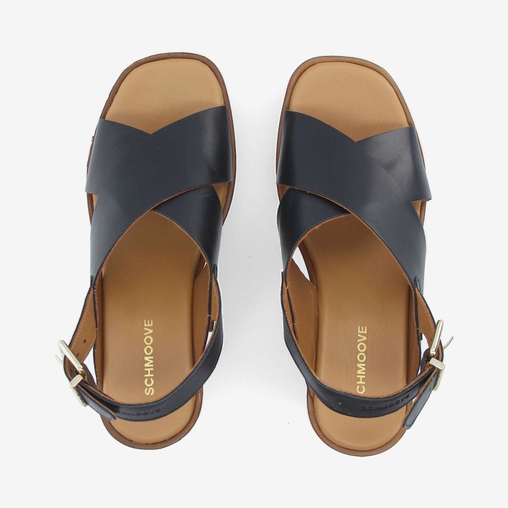 FLORES SANDALE W - NAPPA - NOIR