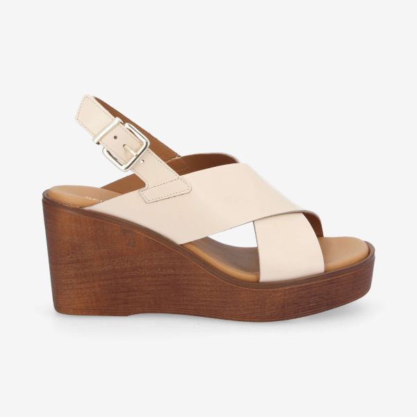 FLORES SANDALE W - NAPPA - BEIGE