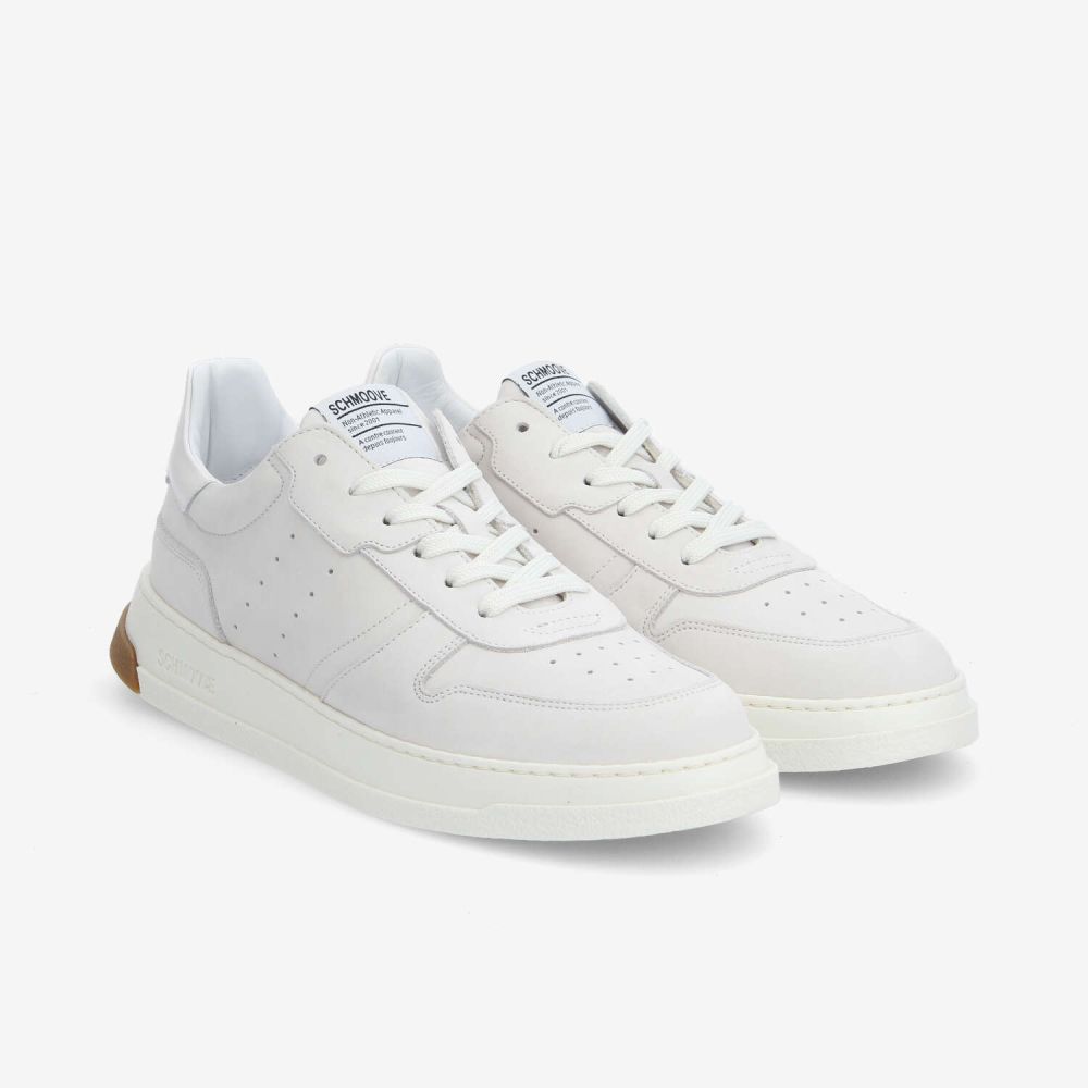 ORDER SNEAKER M - NUBUCK/NAPPA - GREIGE/WHITE