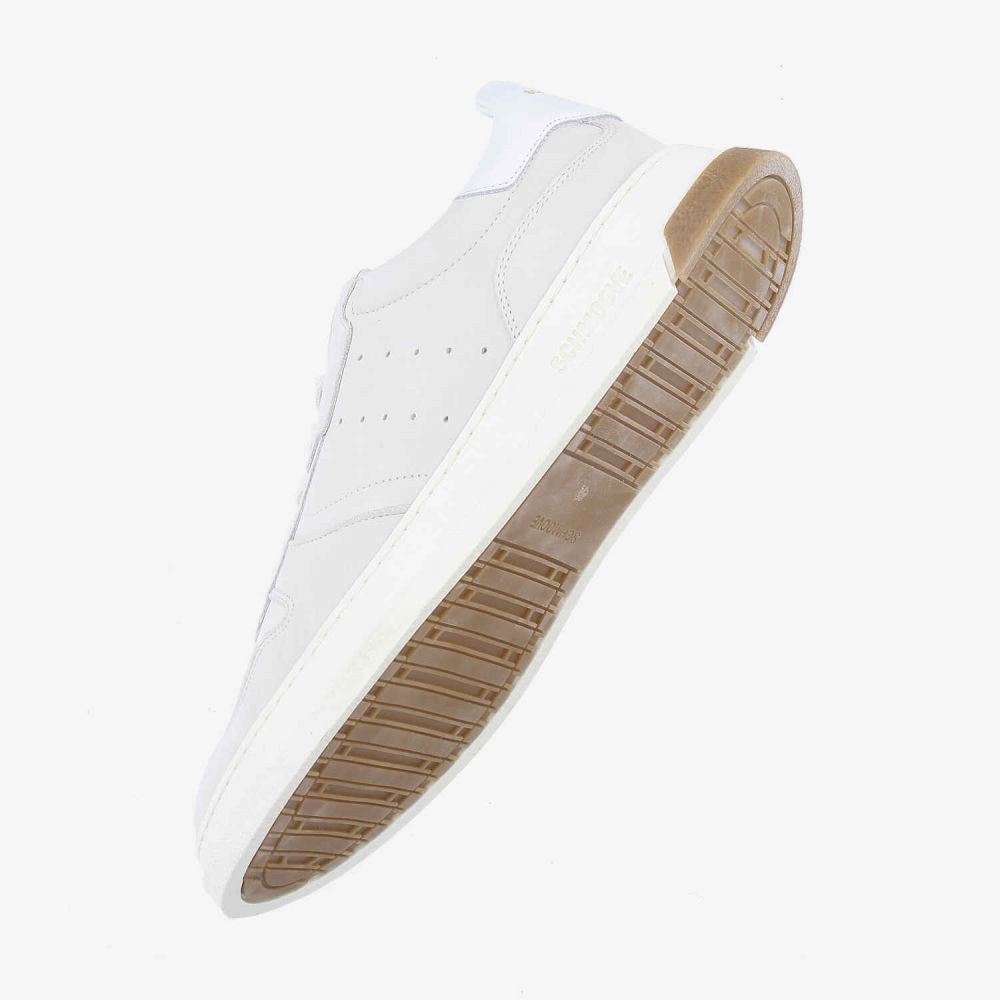 ORDER SNEAKER M - NUBUCK/NAPPA - GREIGE/WHITE