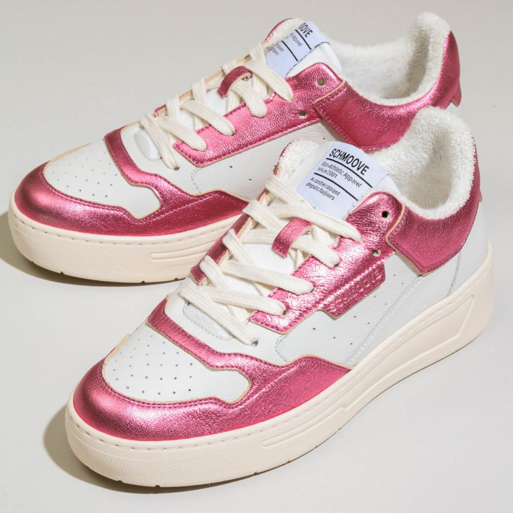 SMATCH NEW TRAINER W - SINTRA/ASTRA - BLANC CASSE/FUSHIA