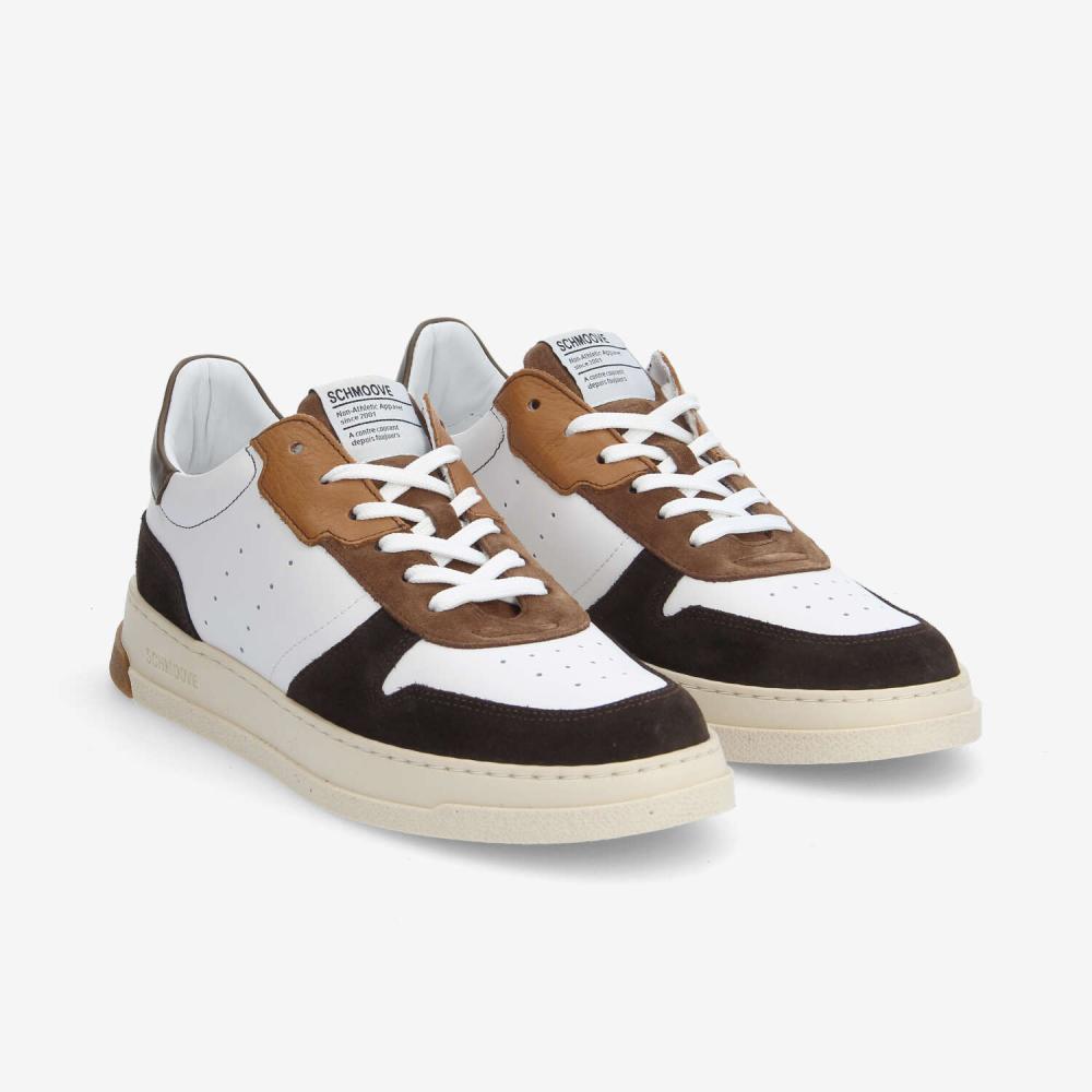 ORDER SNEAKER M - NAPPA/SUEDE/SDE - WHITE/BROWN ORDER SNEAKER M - NAPPA/SUEDE/SDE - WHITE/BROWN
