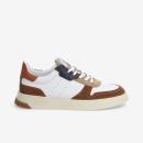 Autre image de ORDER SNEAKER M - NAPPA/SUEDE/SDE - BLANC/WHISKY/MARRON