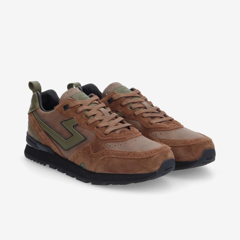 CAPE CODE RUNNER M - C.WAXY/SDE/NAP - BROWN/OLIVE CAPE CODE RUNNER M - C.WAXY/SDE/NAP - BROWN/OLIVE