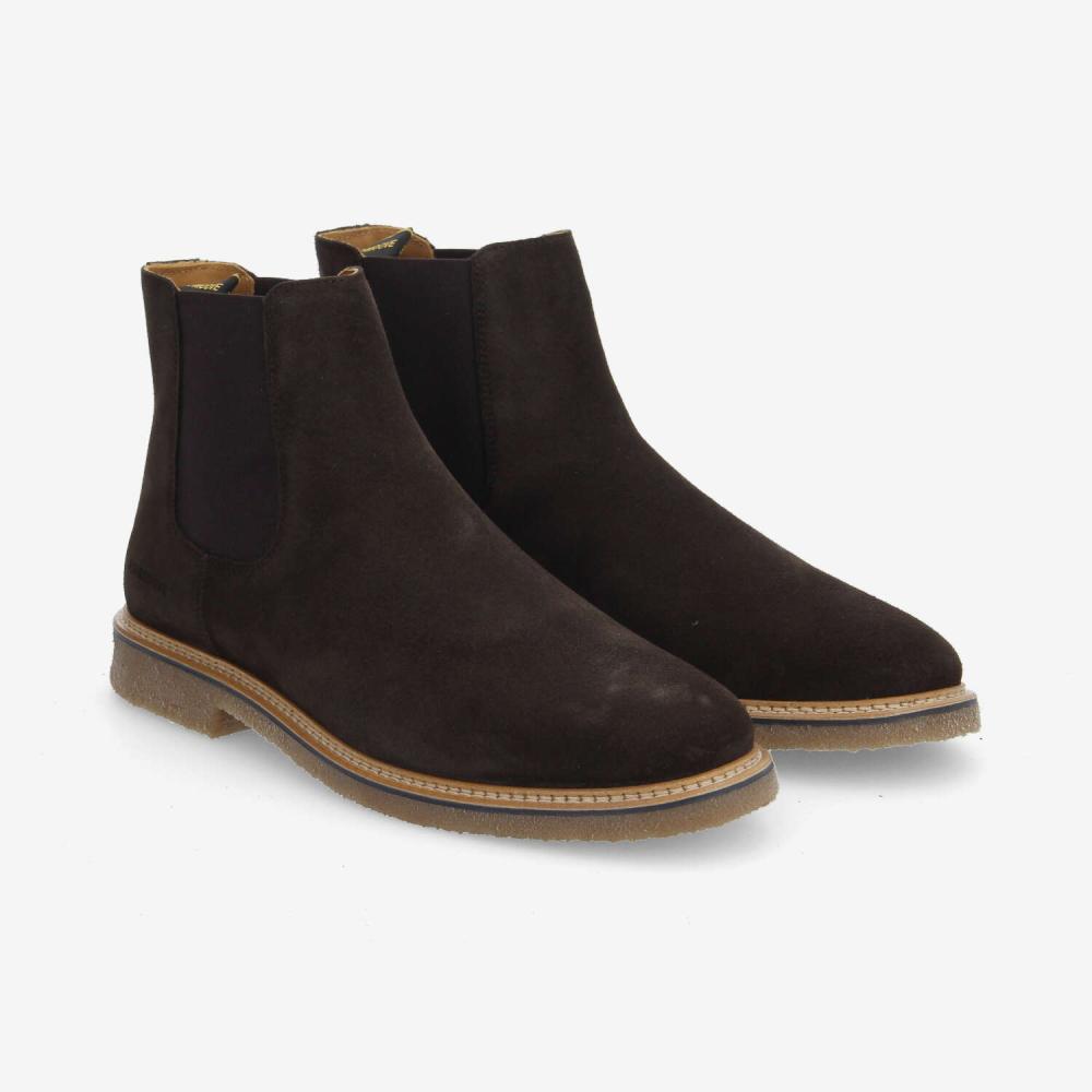 DUBLIN CHELSEA M - SUEDE - DARK BROWN DUBLIN CHELSEA M - SUEDE - DARK BROWN