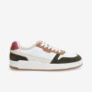 Autre image de BROOKLYN PREPPY M - NAPPA/SDE/CRAZY - BLANC/KAKI/ROUGE