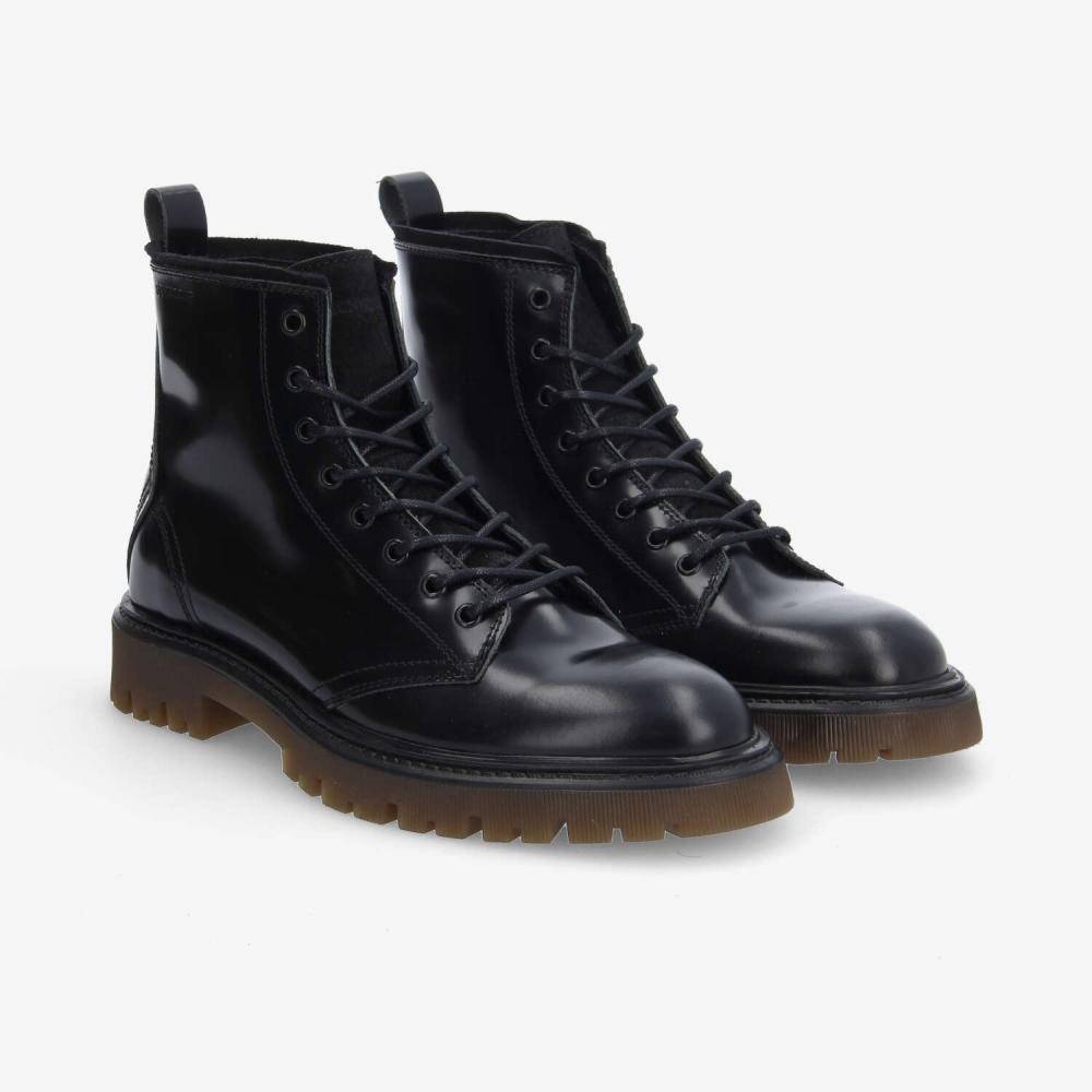 COMBAT BOOTS M - GLASS - NOIR COMBAT BOOTS M - GLASS - NOIR
