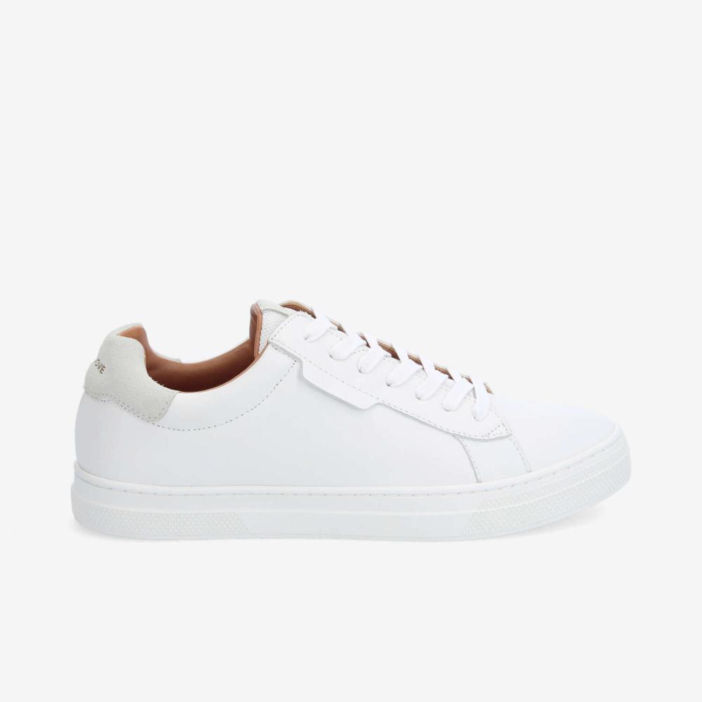 SPARKLE SNEAKER M - NAPPA/SUEDE - WHITE/BEIGE SPARKLE SNEAKER M - NAPPA/SUEDE - WHITE/BEIGE