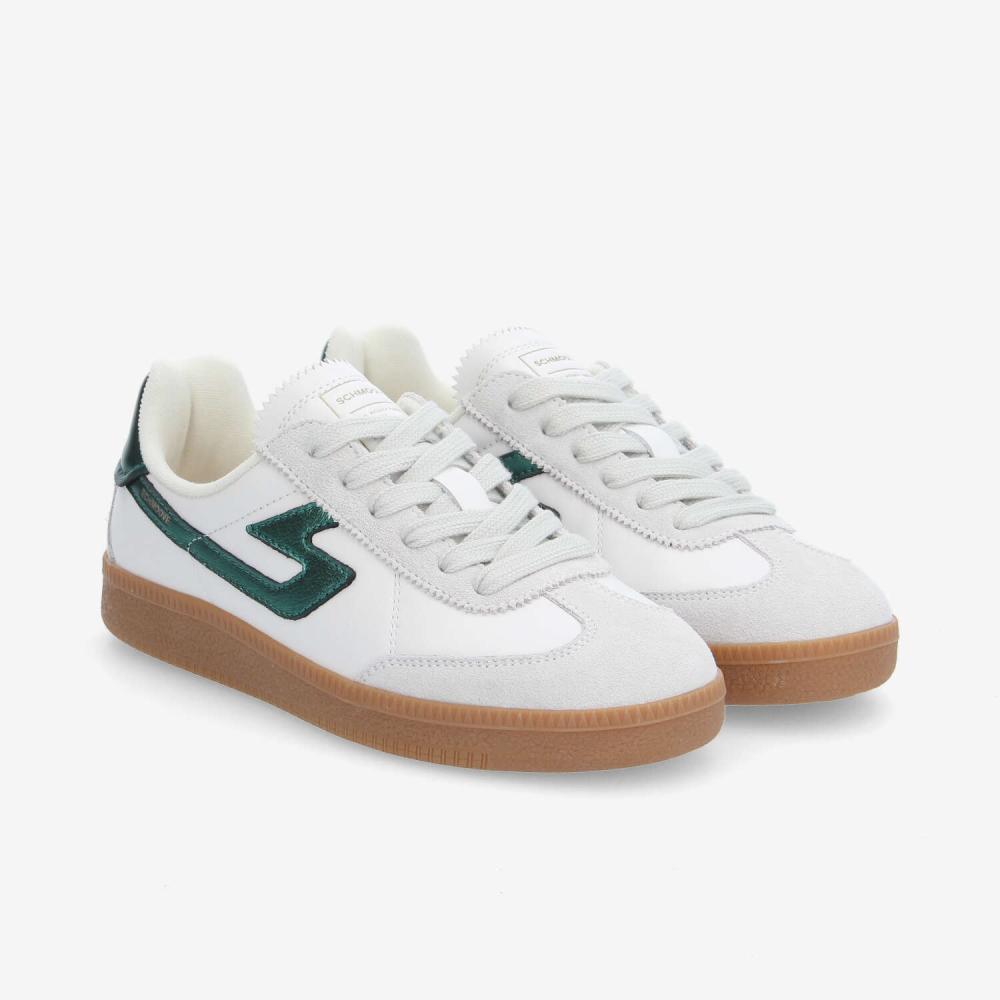 SHEFFIELD JOGGER W - NAP/SUEDE/METAL - WHITE/GREEN SHEFFIELD JOGGER W - NAP/SUEDE/METAL - WHITE/GREEN