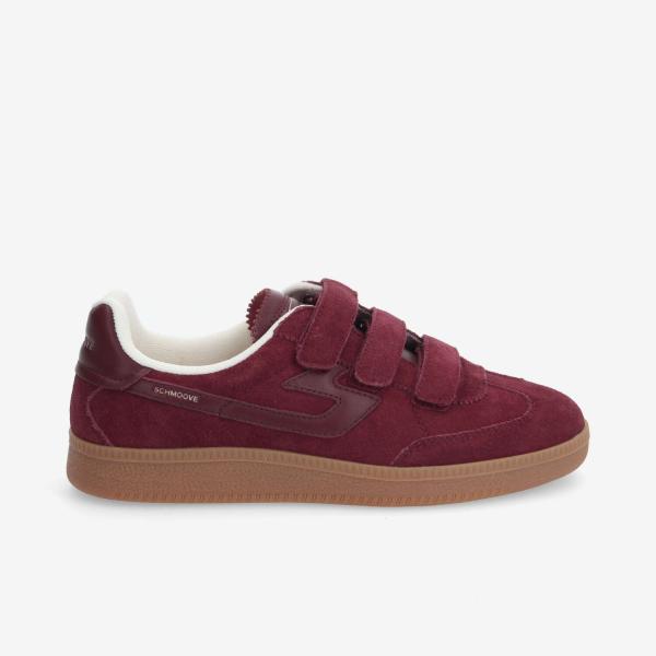 SHEFFIELD STRAPS W - SUEDE/NAPPA - BORDEAUX