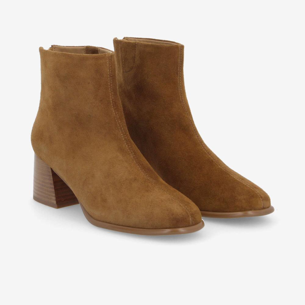SKARA BOOTS W - SUEDE - COGNAC SKARA BOOTS W - SUEDE - COGNAC