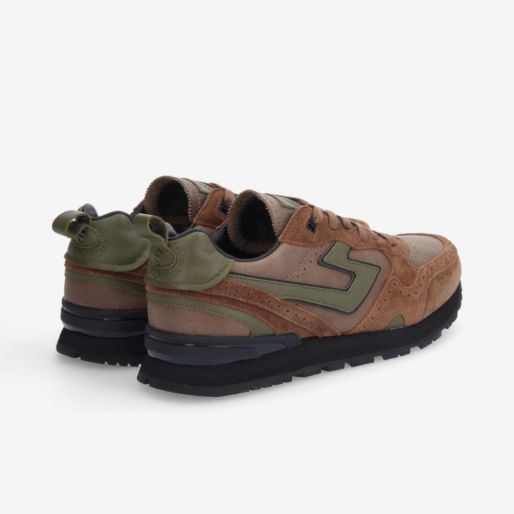 CAPE CODE RUNNER M - C.WAXY/SDE/NAP - BROWN/OLIVE CAPE CODE RUNNER M - C.WAXY/SDE/NAP - BROWN/OLIVE