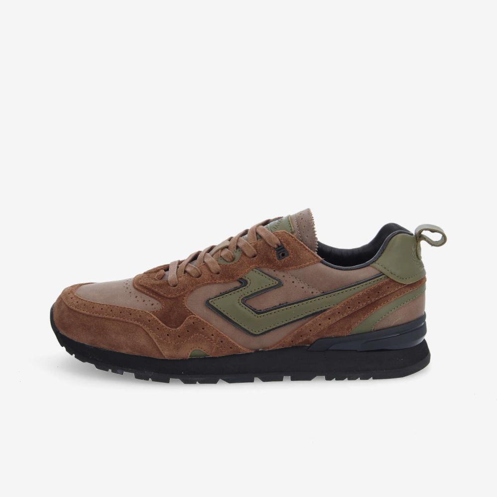 CAPE CODE RUNNER M - C.WAXY/SDE/NAP - BROWN/OLIVE CAPE CODE RUNNER M - C.WAXY/SDE/NAP - BROWN/OLIVE