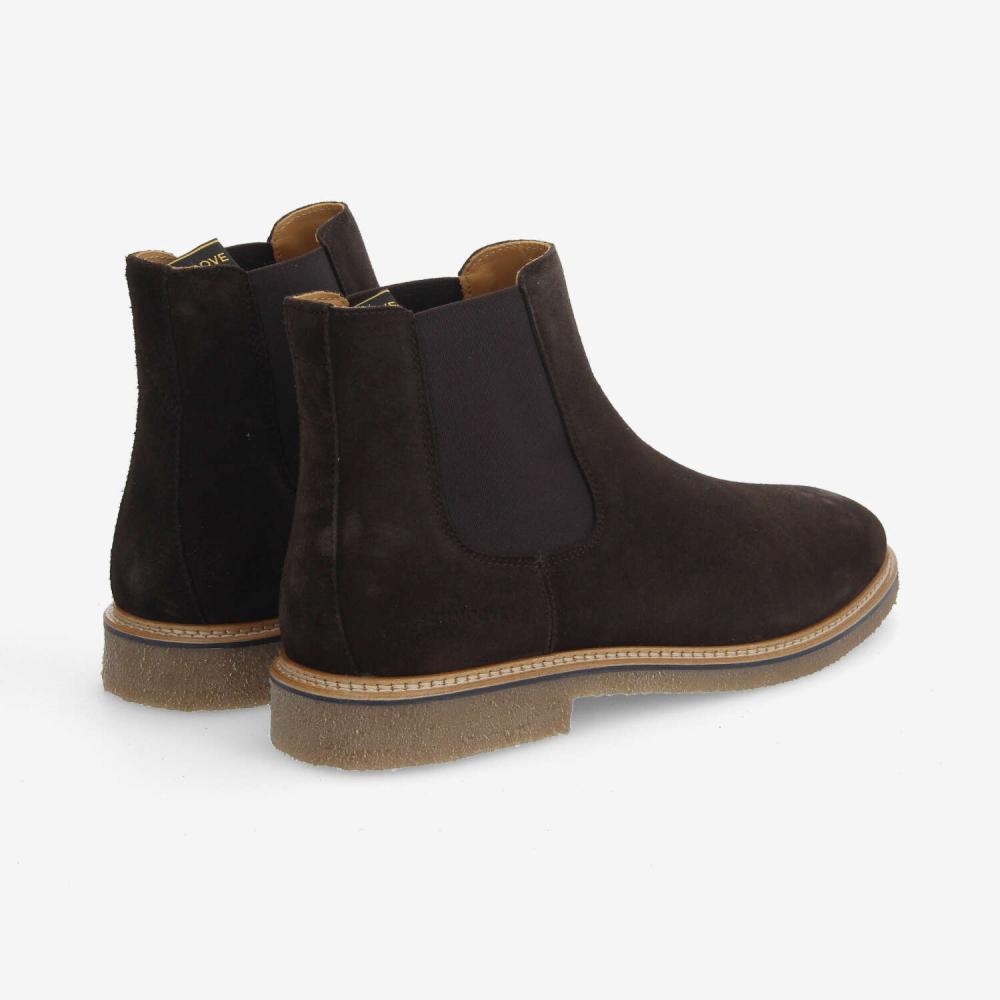 DUBLIN CHELSEA M - SUEDE - DARK BROWN DUBLIN CHELSEA M - SUEDE - DARK BROWN