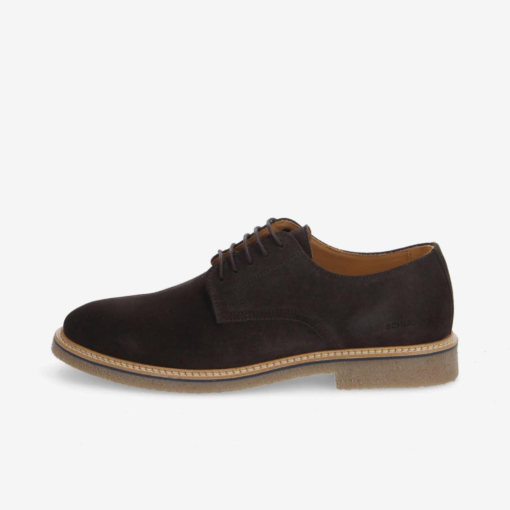 DUBLIN DERBY M - SUEDE - DARK BROWN DUBLIN DERBY M - SUEDE - DARK BROWN